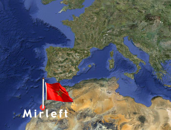 Mirleft, côte ouest du Maroc